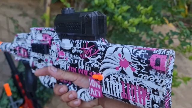 Collecting 7 Sniper Gun SPACE GUN Military Gun AK47 Nerf Gun ShotGun Grenade Water Gun Cowboy Pisto смотреть онлайн