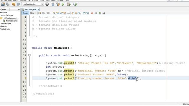 Java Formats | printf( ) | URDU Explanation смотреть онлайн