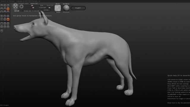 Canis (Aenocyon) dirus e Anomalocaris | Sculture Digitali by Ivan Iofrida | U.S.I. Paleostream #0 смотреть онлайн