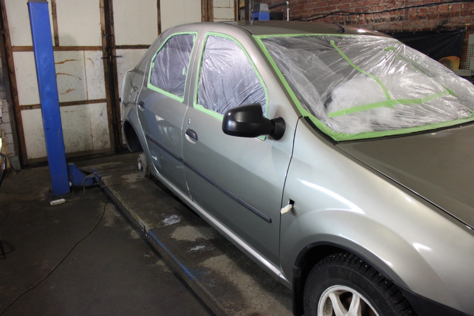 Как покрасить авто за 2 тысячи руб Взяли Logan на перепродажу смотреть онлайн