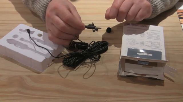 Lavalier Microphone Audio Technica ATR3350 mic смотреть онлайн