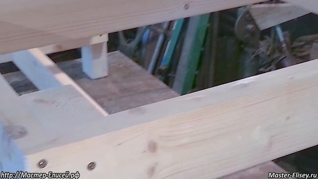 Простой стол из дерева своими руками из досок большой массивный в беседку для дачи деревянная мебел смотреть онлайн