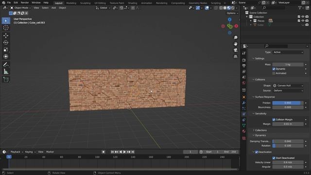 Breaking Objects Into Pieces | Blender 3.5 Tutorial смотреть онлайн