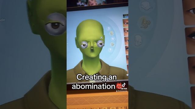 Creating An Abomination In The Sims 4 ?? #sims #sims4 #thesims4 #sims4free