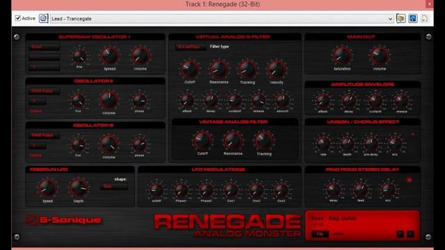 Free VSTi Plugin - Renegade Monster/Analog Monster Free Virtual Synth смотреть онлайн