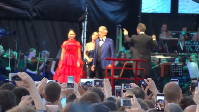 Бочелли, Аида Гарифуллина, Зара на Дворцовой, Time To Say Goodbye (Con Te Partirò) 07.06.19. смотреть онлайн