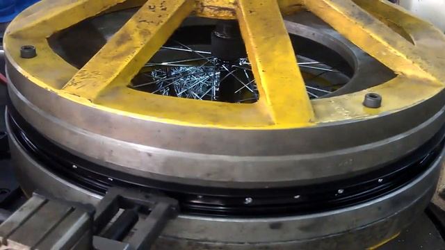 Заводская сборка велосипедных колес смотреть онлайн