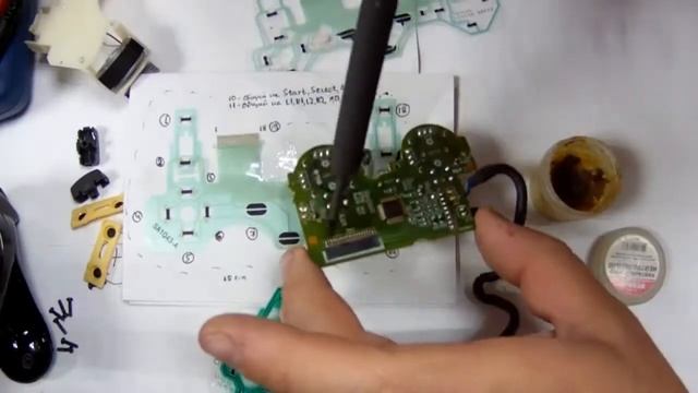 DualShock II - Ремонт - Не работают некоторые кнопки смотреть онлайн