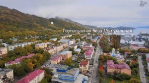 Центр Петропавловска-Камчатского. Камчатка.