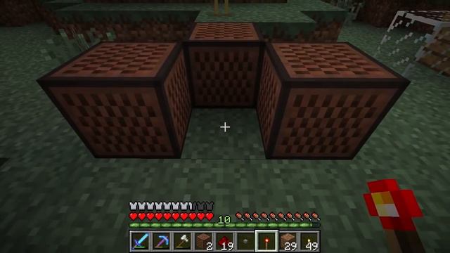 Minecraft Tutorials - E53 Note Block (Survive and Thrive II) смотреть онлайн