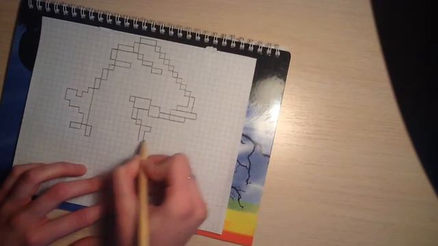 Рисуем по клеточкам/Red из Angry birds/Viktoria Bright смотреть онлайн