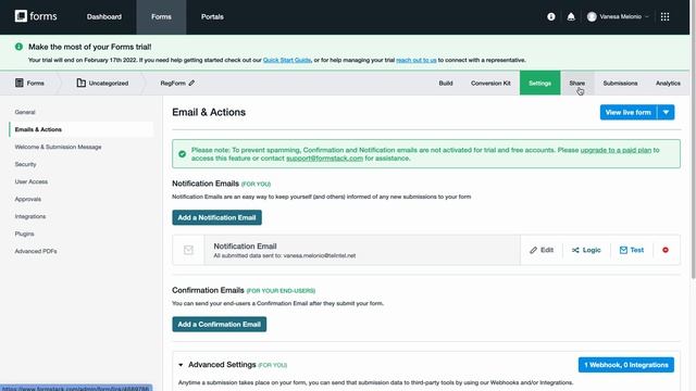 How to use Webhooks integrating Formstack with Go4Clients' Email Automated Flows смотреть онлайн