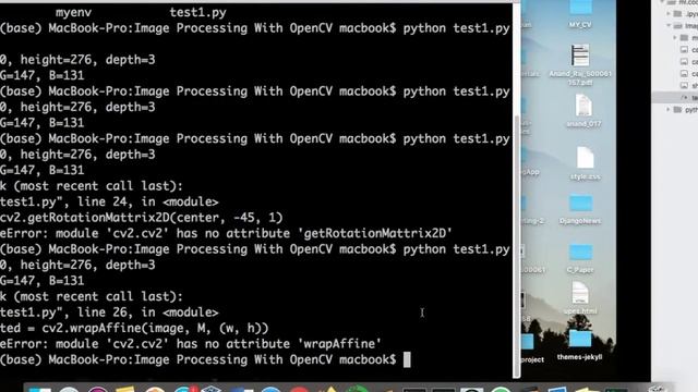Rotation of image || OpenCV Python Tutorials || Image And Video Analysis - part3 смотреть онлайн