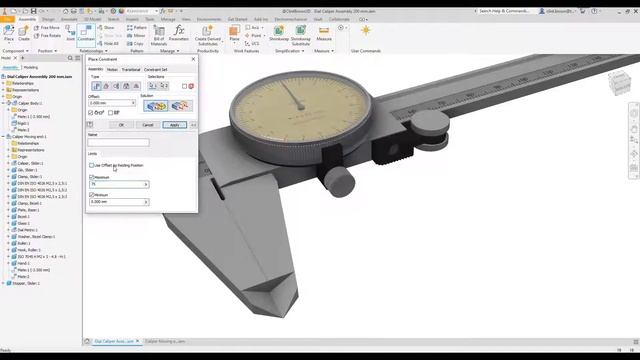Autodesk Inventor - Constraints with Limits смотреть онлайн