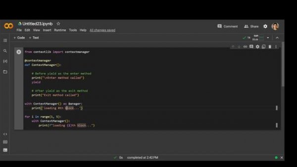 Context Manager with Decorator in Python