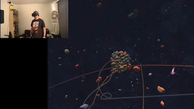 Chunky orbits: I throw rocks in space (indie vr orbit sim HTC VIVE) смотреть онлайн