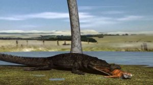 Don't Swallow Endangered Animals!   Crocodile vs Tiger HD Vore Animation