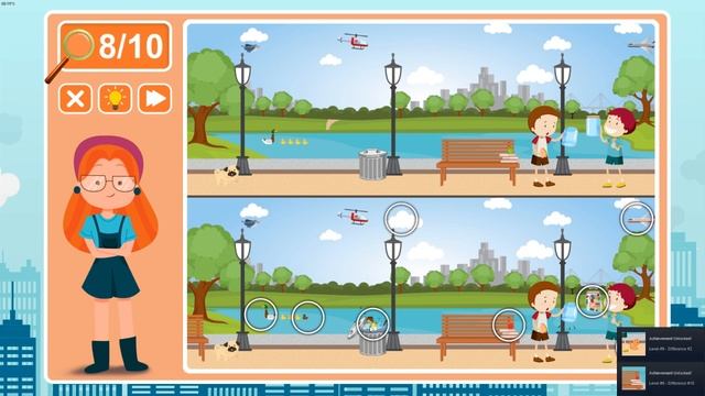 Viki Spotter: Megapolis, Level 9 Walkthrough, 1080p/60FPS. смотреть онлайн
