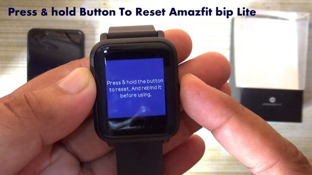 HOW TO FACTORY RESET AMAZFIT BIP LITE | HARD RESET AMAZFIT BIP LITE # (JUST 30 SEC) смотреть онлайн