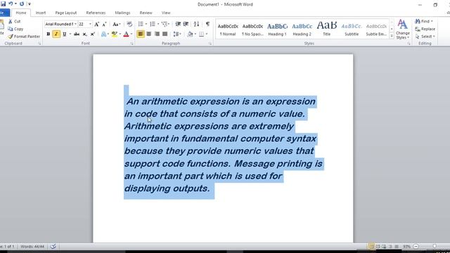 ICT -MS Word Create, edit and save document : apply formatting features смотреть онлайн