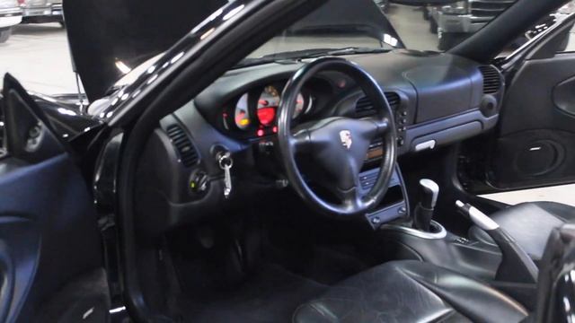 2004 Porsche 996 911 C4S Cabriolet Black смотреть онлайн