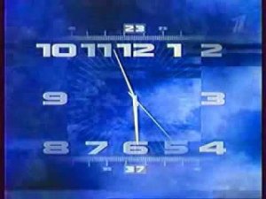 История часов отечественного ТВ  Часы Первого канала 1 выпуск