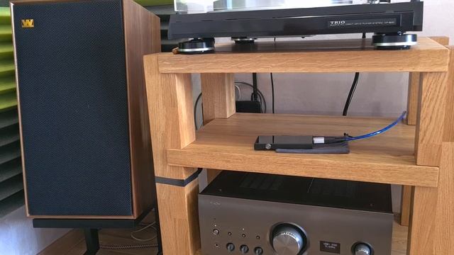 Hi-Res Player Onkyo DP-1X + Denon PMA-A110 + Wharfedale Linton 85 (video 84). смотреть онлайн