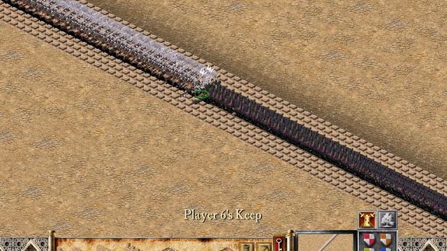 Stronghold Crusader - 1000 Assassin's VS 1000 Pikemen's (2015) HD (x2.5-Speed) смотреть онлайн