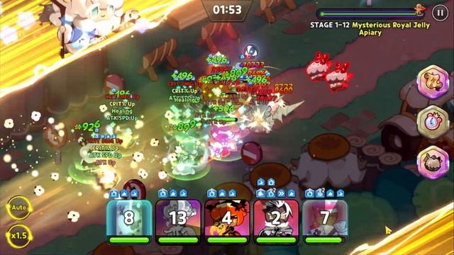 1-11/1-12/1-13 MASTER MODE GUIDE! 3Star (AUTO) | Cookie Run Kingdom смотреть онлайн