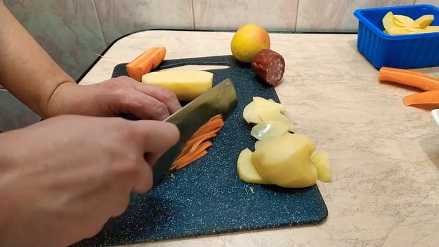 Тяпка(кухонный топорик) для шинковки. смотреть онлайн