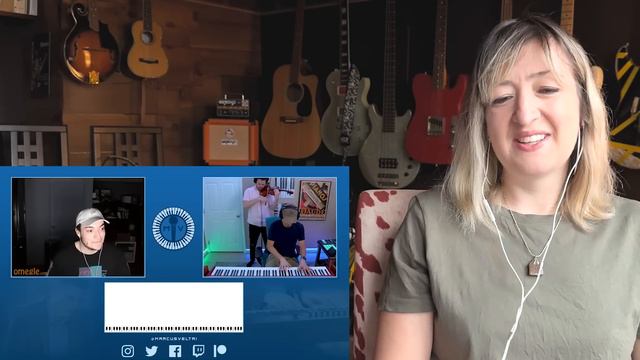 Piano Teacher Watches Marcus Veltri For The First Time смотреть онлайн