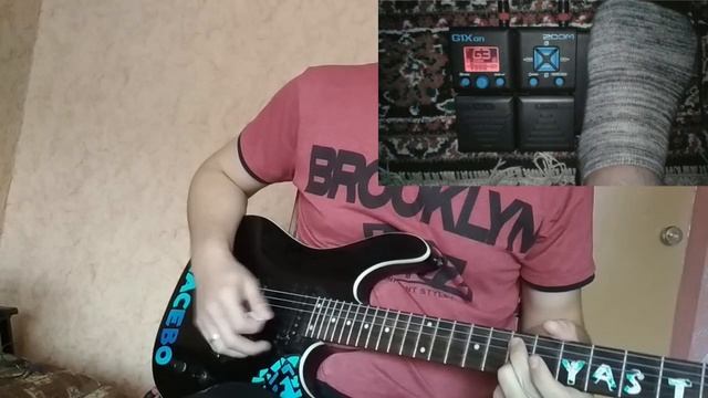 The Cranberries - Zombie + solo improvisation (guitar cover on Zoom G1Xon) смотреть онлайн