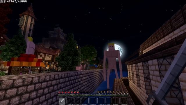Minecraft Mod: ATTACK ON TITAN! смотреть онлайн