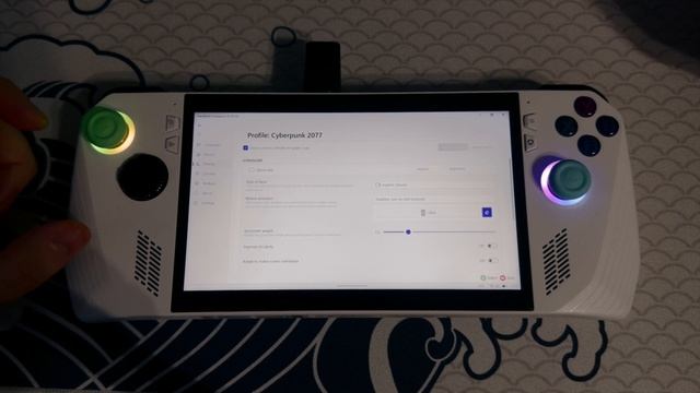 КАК АКТИВИРОВАТЬ ГИРОСКОП - ASUS ROG ALLY