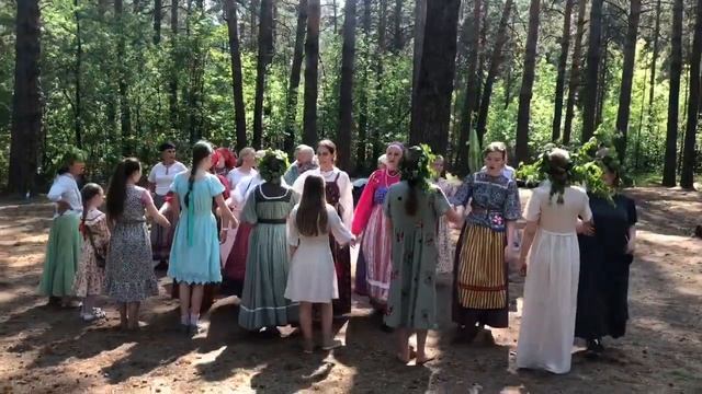 "Уж, ты, Груня, Груня", хоровод, с.Озерки Чарышского района Алтайского края смотреть онлайн