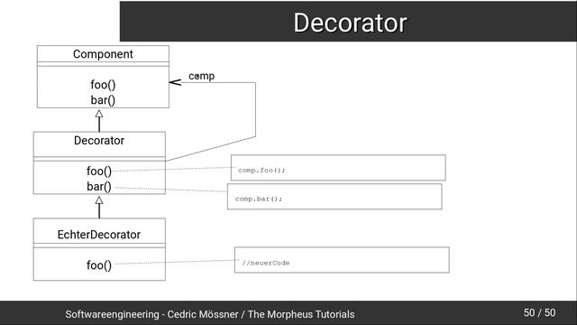 Softwareengineering Tutorial #32 - Der Decorator смотреть онлайн