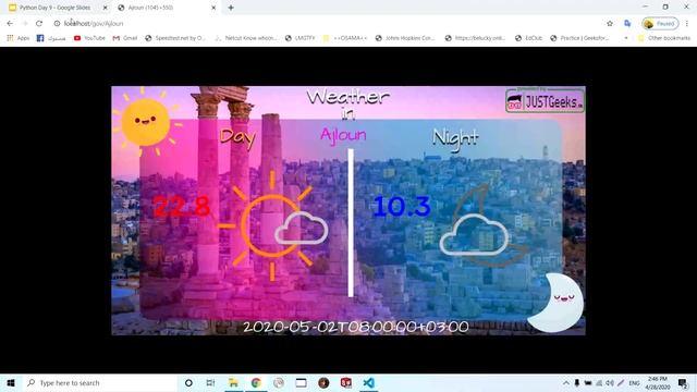 Python Day 9 - Flask Web Server and Jinja смотреть онлайн