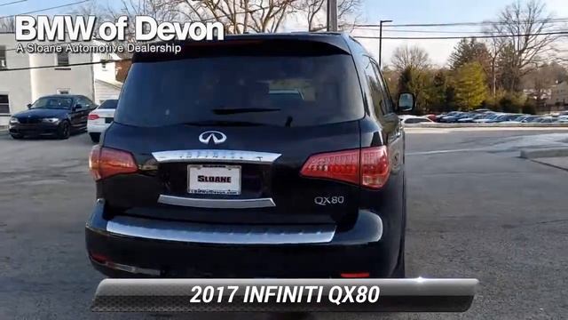 Used 2017 INFINITI QX80 4DR AWD, Devon, PA 2107011 смотреть онлайн