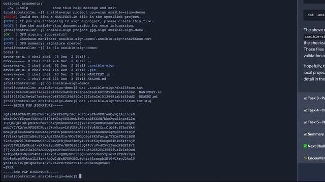 Demo: Project Signing and Verification in Red Hat Ansible Automation Platform 2.3 смотреть онлайн