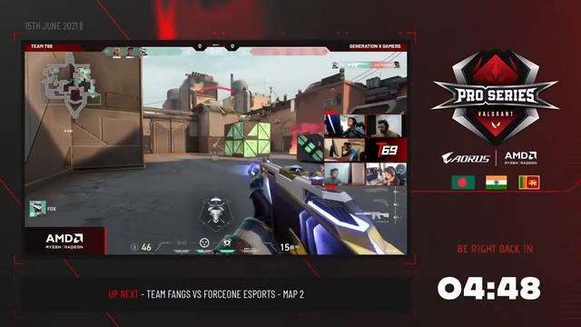 Playoffs Day 6 - UB | AORUS x AMD Pro Series Valorant смотреть онлайн