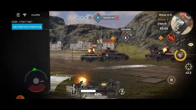 Crossout Mobile First Play - Base Defence #4 - Android Ios Gameplay смотреть онлайн