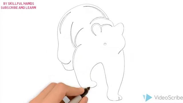How to Draw a Black Bear / Как нарисовать черного медведя смотреть онлайн