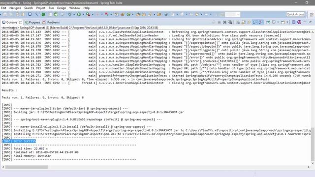 [Demo] How to: Spring AOP and AspectJ, Aspect, Advice, Pointcut, JoinPoint, Annotation | Spring Boo смотреть онлайн