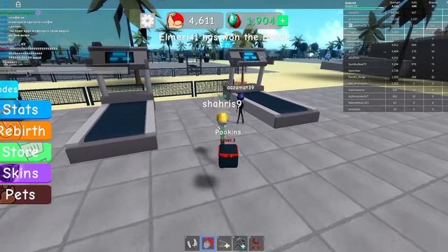 СИМУЛЯТОР КАЧКА 3 ?? ИГРА с AZAMATOM! Роблокс СИЛА! Roblox Weight Lifting Simulator 3 NEW UPDATE смотреть онлайн