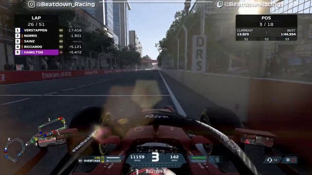 F1 2021 - 100% Race Baku in Sainz' Ferrari смотреть онлайн