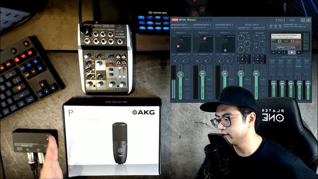 My Budget Microphone Setup for Streaming & Recording (AKG P120 / Xenyx Q502 USB) смотреть онлайн