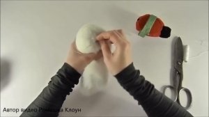 КАК СДЕЛАТЬ СНЕЖКИ ИЗ СИНТЕПОНА своими руками How To Make A Snowball TUTORIAL