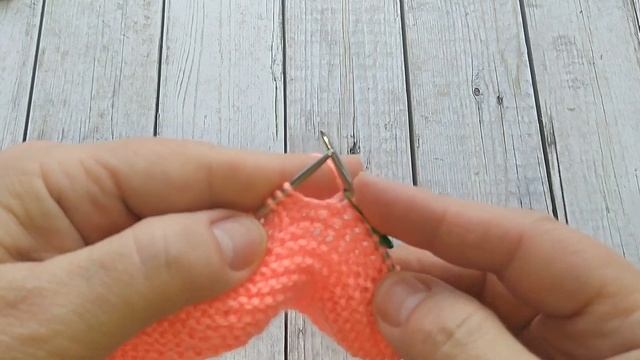МК пинетки с бусинками вязаные спицами/booties knitting смотреть онлайн
