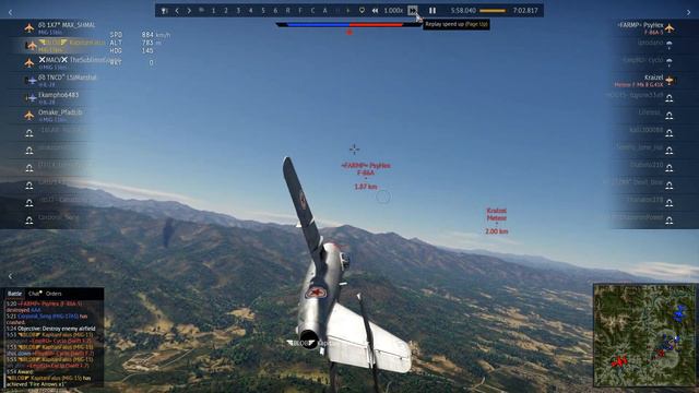 Mig-15bis - How to destroy plane using S21 rockets (War Thunder) смотреть онлайн