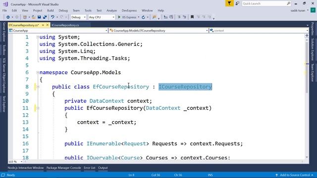 15-Asp.net Core Dersleri-Repository Pattern Metotları смотреть онлайн
